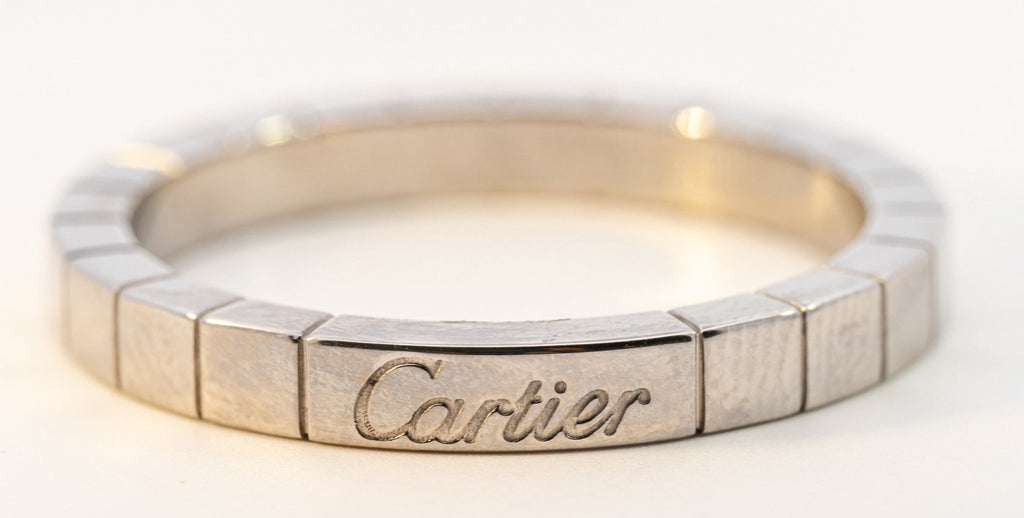 Genuine Cartier White Gold Wedding Band