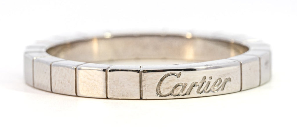 Genuine Cartier White Gold Wedding Band