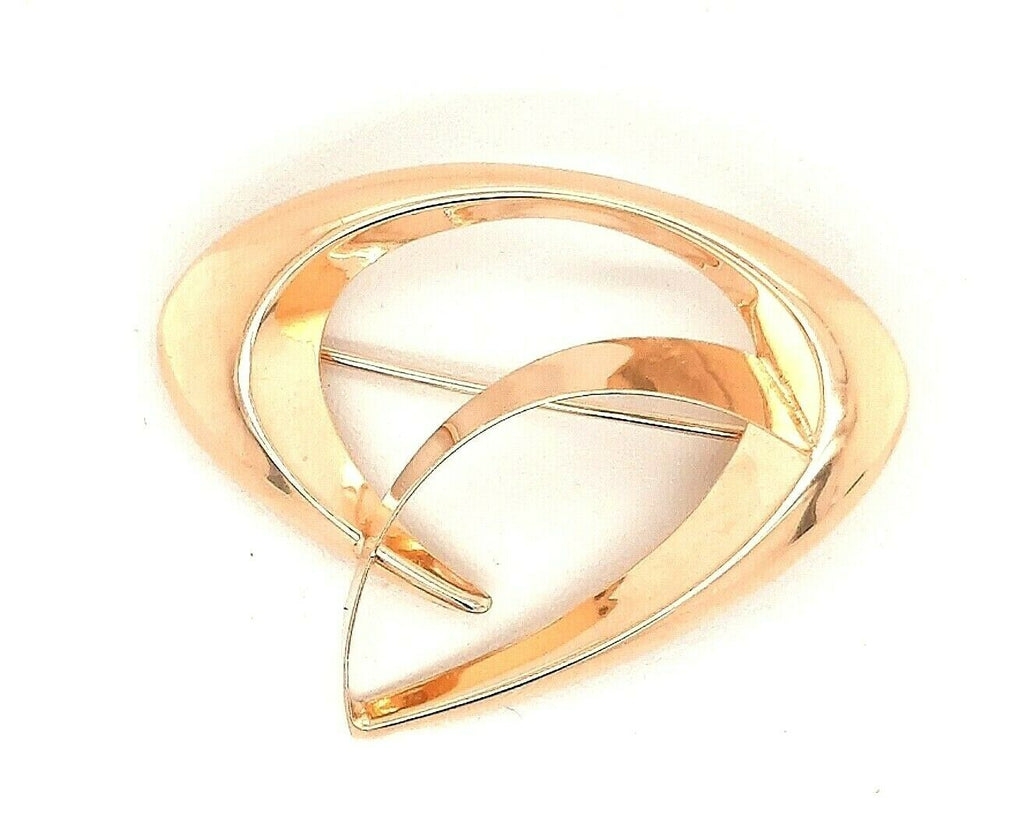 14ct Yellow Gold Brooch