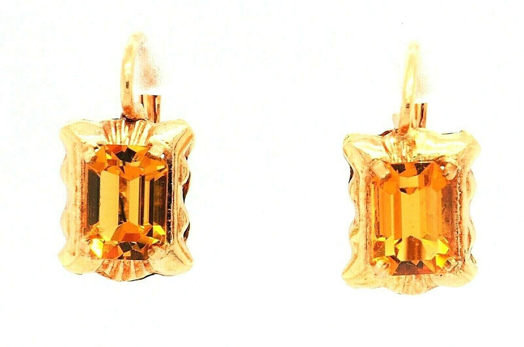18ct Yellow Gold Golden Paste Earrings