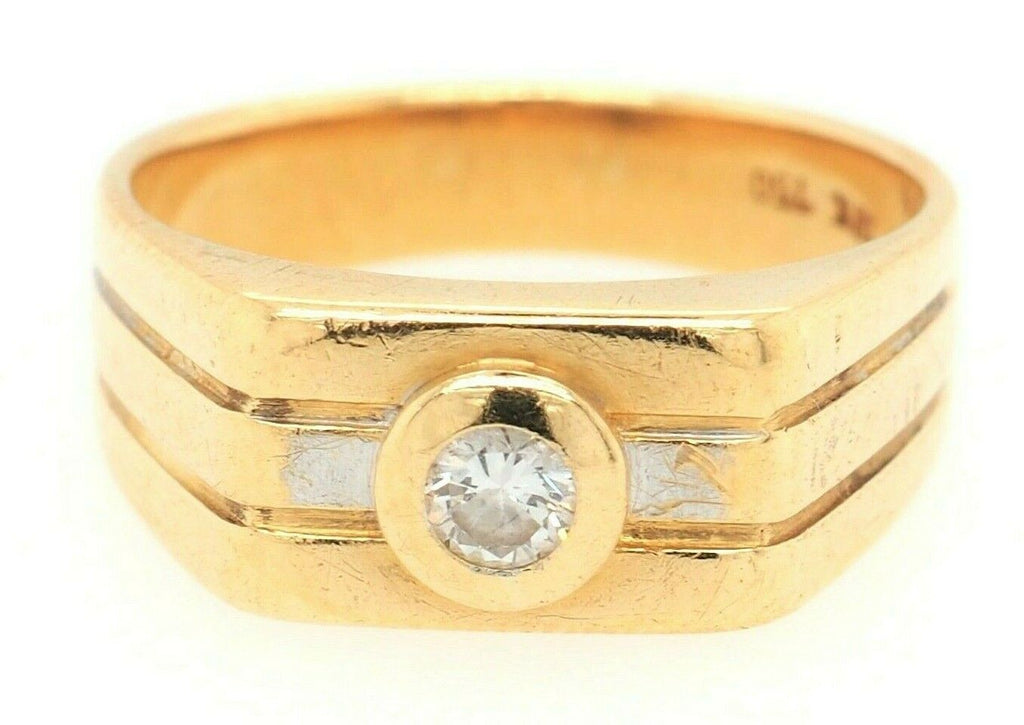 Diamond 18ct Yellow Gold Dress Ring