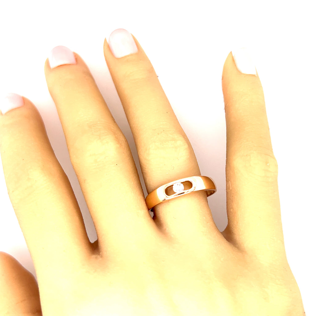 Diamond Yellow Gold Ring