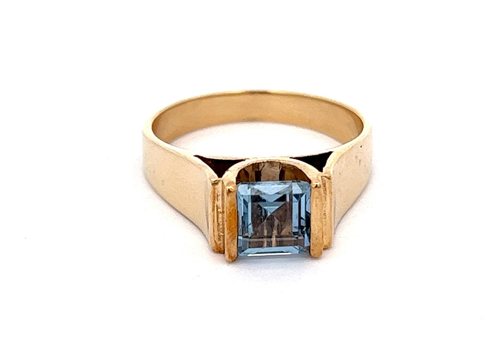Spinel Yellow Gold Handmade Ring