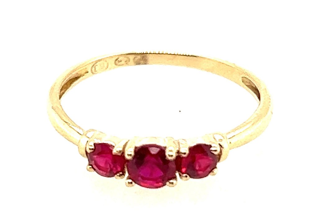 Yellow Gold & Ruby Ring