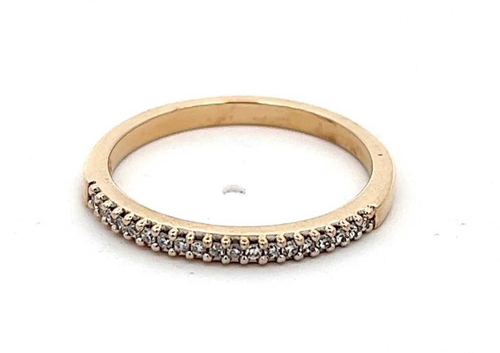 Diamond Yellow Gold Ring