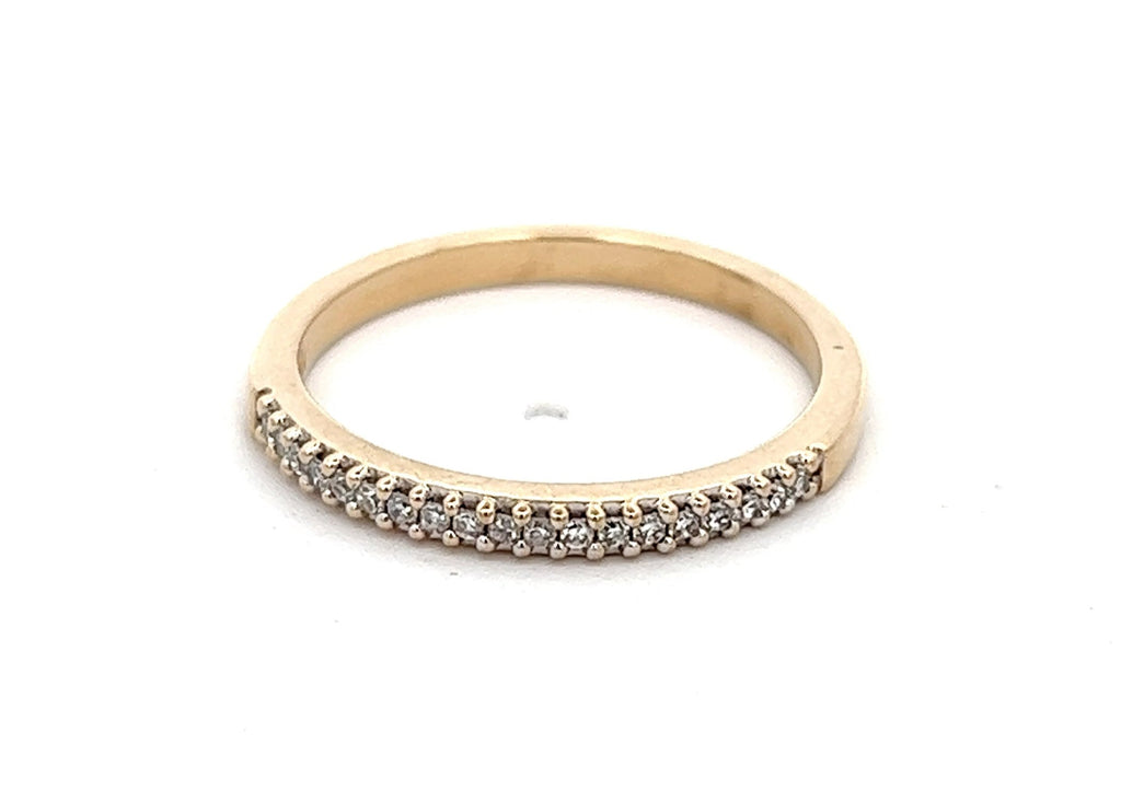 Diamond Yellow Gold Ring