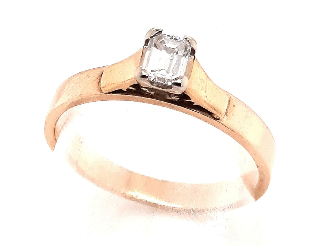 Diamond 18ct Yellow & White Gold