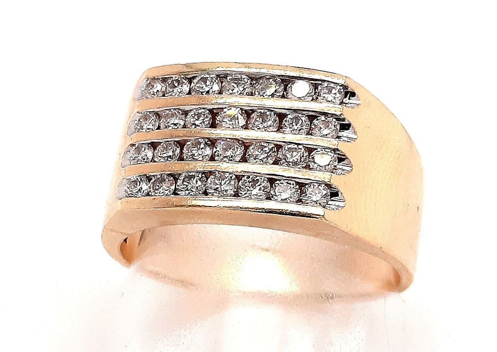 Diamond 10ct Yellow Gold Ring