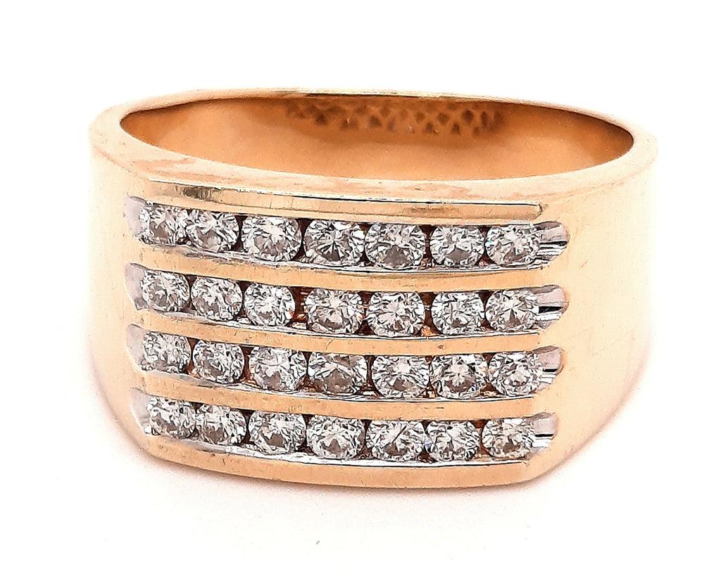 Diamond 10ct Yellow Gold Ring