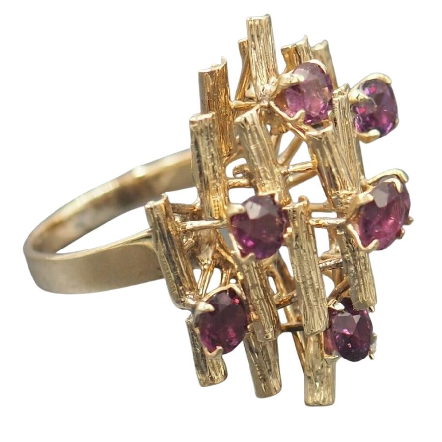 Ruby 9ct Yellow Gold Ring