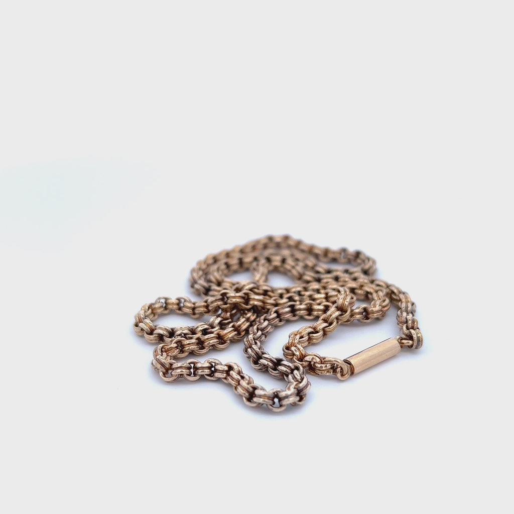 9ct Yellow Gold Belcher Link Chain Necklace